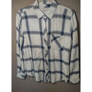 Rails‎ XS Very Soft Flannel Button Down Top High End Quality